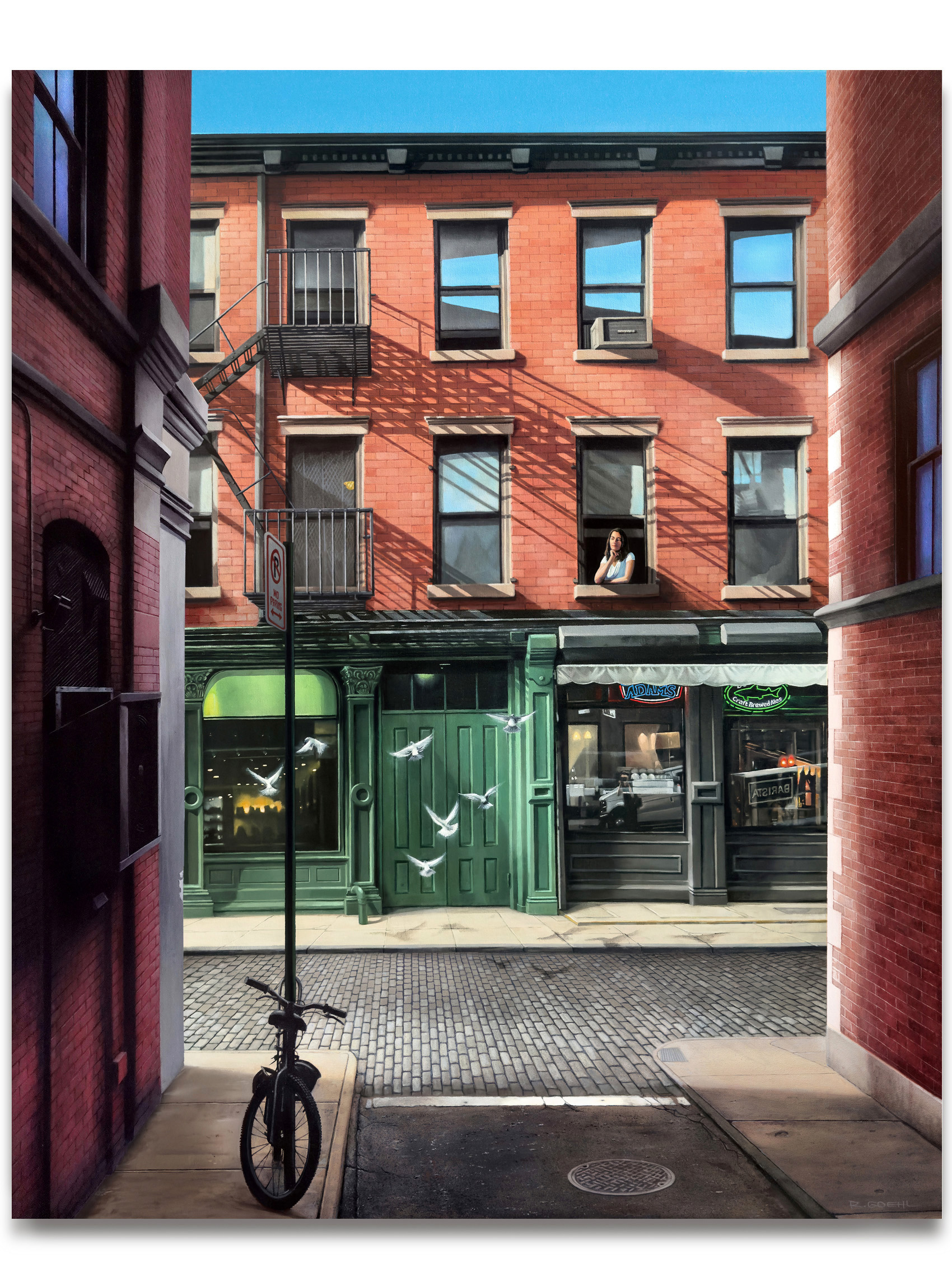 SoHo Alley Birds, By Richard Goehl ©
